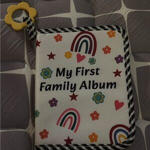 Colorful My First Family Album for Kids